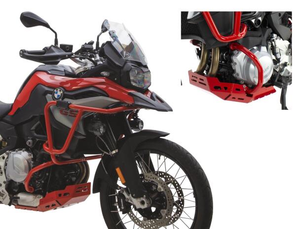 Engine protection for BMW F 850 GS year 2016-2020 red