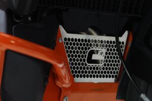 Auspuffkrümmer Schutz für KTM 790/Adventure /890/Adventure/R edelstahl gebürstet