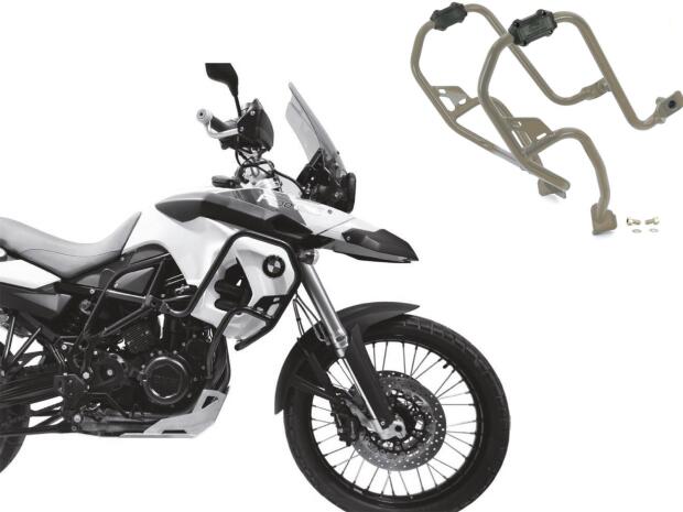 Sturzbügel für BMW F 800 GS Bj. 2007-2016 silber