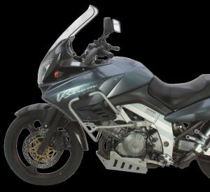 Sturzbügel Aluminium für Suzuki DL 1000 V-Strom Bj.02-13 matt schwarz