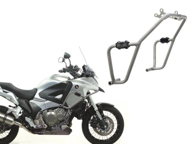 Crash bar  for Honda VFR 1200X CrossTourer year 2012-2015 silver