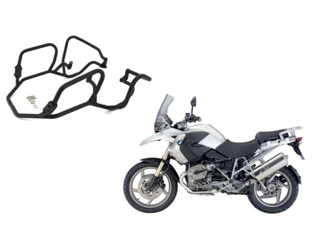 Sturzbügel für BMW R 1200 GS Bj.08-12 matt schwarz