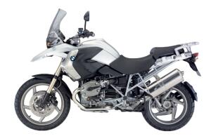 Sturzbügel Aluminium für BMW R 1200 GS Bj. 2008-2012 weiss