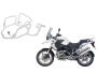 Sturzbügel Aluminium für BMW R 1200 GS Bj. 2008-2012 weiss