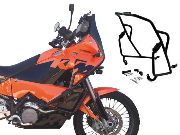 Sturzbügel Aluminium für KTM 990/950 Adventure/S schwarz