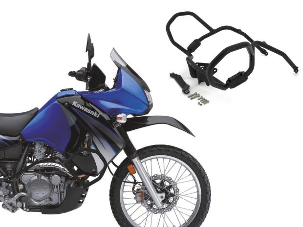 Sturzbügel für Kawasaki KLR 650 Bj.08-15 matt schwarz