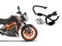 Sturzbügel Aluminium für KTM 390 Duke Bj.13-17 matt schwarz