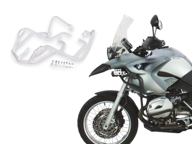 Sturzbügel für BMW R 1200 GS Bj. 2003-2007 weiss
