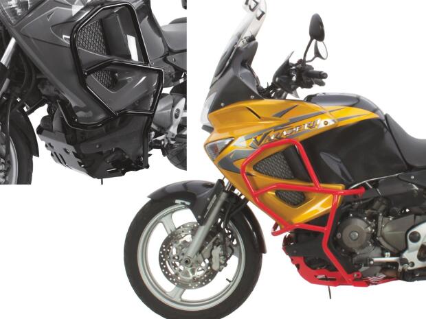 Sturzbügel Aluminium für Honda XL 1000 Varadero Bj.99-11 schwarz