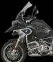 Crash bar for BMW R 1200 GS K50 matt black