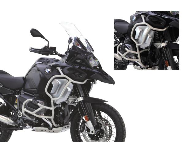 Crash bar  for BMW R 1250 GS Adventure year 2019-2020 silver