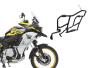 Crash bar  for BMW F 850 GS Adventure year 2021-2022 black