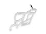 Crash bar  for BMW F 850 GS Adventure year 2021-2022 white
