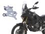 License plate holder for Yamaha XTZ 690 Ténéré 700 World Raid year 2022 brushed stainless steel
