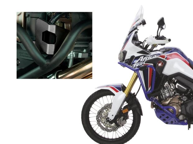Kupplungsdeckel Schutz für Honda CRF 1000 Africa Twin DCT Bj.16-19 matt schwarz