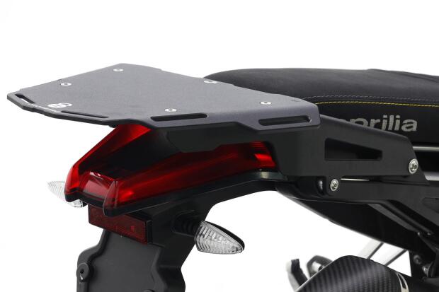 Gepäckträger für Aprilia Tuareg 660 ab Bj. 2022 matt schwarz