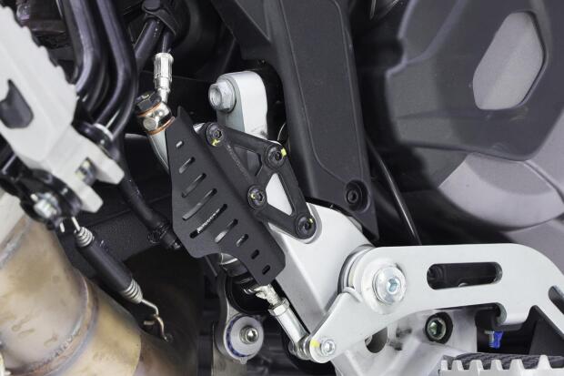 Brake pump guard for Ducati DesertX year 2022 matt black