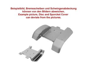 Bremsscheiben und Schwingenbdeckung Aluminum für...