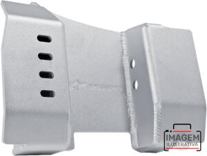 Bremsscheiben und Schwingenabdeckung Aluminum für TGB Blade 250 Bj.08 poliert