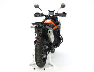 Motorschutz für KTM 890 Adventure Bj.23 orange/matt schwarz