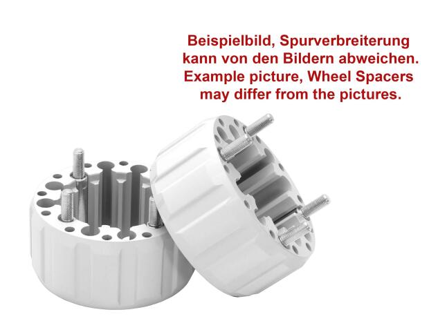 Spurverbreiterung Hard Racing KIT2 für Yamaha YFZ 450R Bj.09-19 100mm 110/115mm poliert