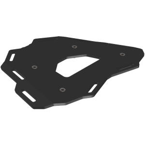 Gepäckträger Schwarz für Honda XL 750...