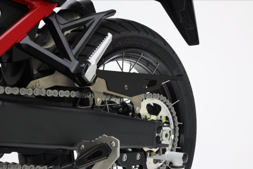 Kettenschutz Für Honda CRF110F 2013-2024 - CNC Aluminium Rot