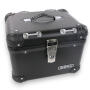 Topcase 35 Liter Aludesign schwarz Komplettset