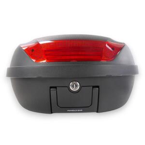 Top Case 52 Liter Helmet Box universal for Scooter Motorcycle Quad fits 2 Helmets