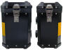 Touring case side set aluminum 38 liters and 31 liters black