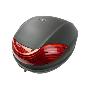 Topcase schwarz Wave 36 Liter Komplettset