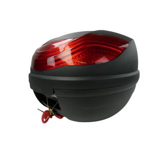 Topcase schwarz Wave 36 Liter Komplettset
