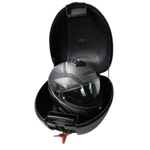Topcase schwarz Wave 36 Liter Komplettset