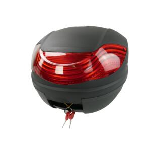 Topcase schwarz Wave 36 Liter Komplettset