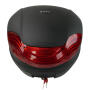 Topcase schwarz Wave 36 Liter Komplettset