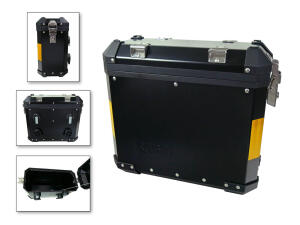 Koffer Tourenkoffer Seitenkoffer Aluminium 31Liter...