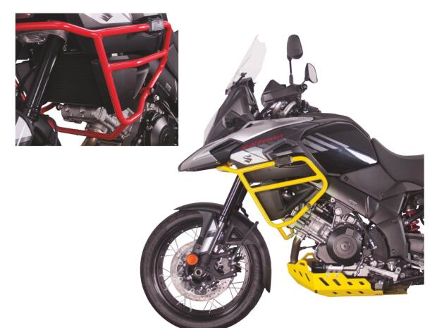 Sturzbügel Aluminium für Suzuki DL 1000 V-Sorm Bj. 17-19 rot