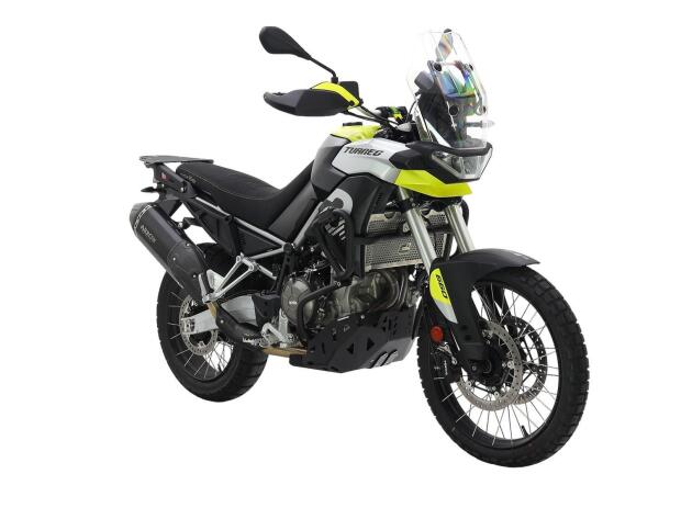 Motorschutz für Aprilia Tuareg 660 ab 2022 schwarz-matt