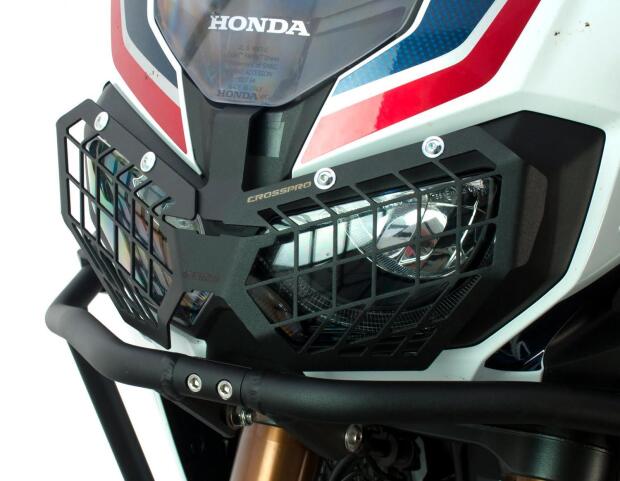 Scheinwerferschutz für Honda CRF 1000 Africa Twin 16-19 matt schwarz *OFFROAD USE ONLY*