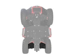 A-Arm Unterfahrschutz hinten für Segway Snarler AT6...