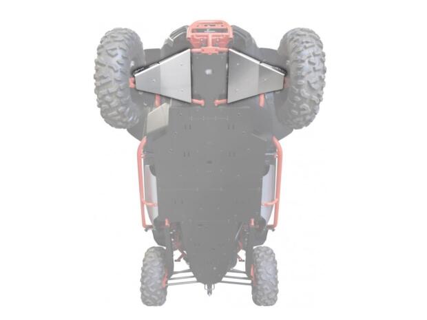 FRONT A-ARM GUARDS ALU - SEGWAY VILLAIN SX10