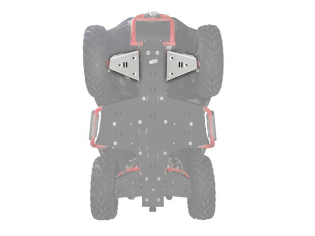 A-Arm Unterfahrschutz vorne für Segway Snarler AT6/AT10 schwarz