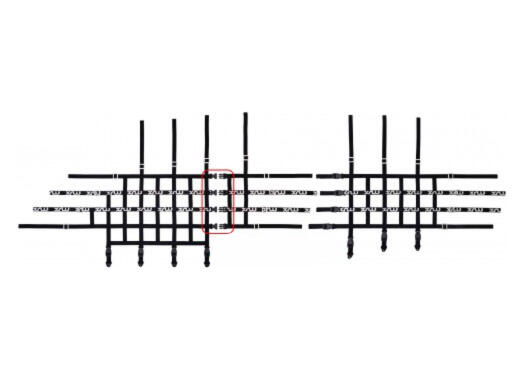 ROLL CAGE NETS XRW WHITE - CAN-AM MAVERICK SPORT