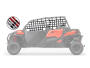 ROLL CAGE NETS XRW WHITE - CAN-AM MAVERICK SPORT