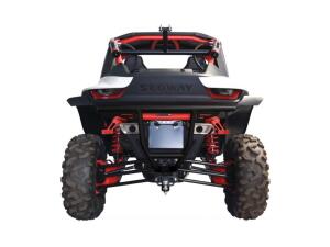 REAR BUMPER ALU SX4 BLACK - SEGWAY VILLAIN SX10