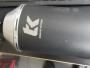 Auspuffendtopf 45mm Anschluss 320m/m Länge schwarz -mittig B-Ware