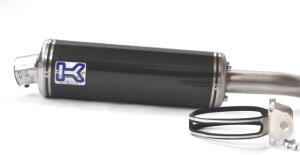 Auspuff Kawasaki Z750 Carbon oval
