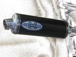 Auspuff Kawasaki Z750 Carbon oval