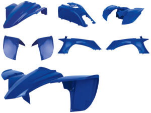 Kunststoff Kotflügel Yamaha YFZ 450 blau Komplett...