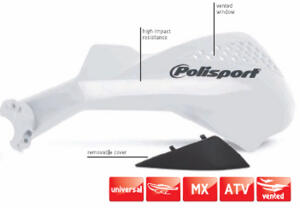 Handprotector hand guards Quad, Enduro, Moto Cross, ATV Sharp